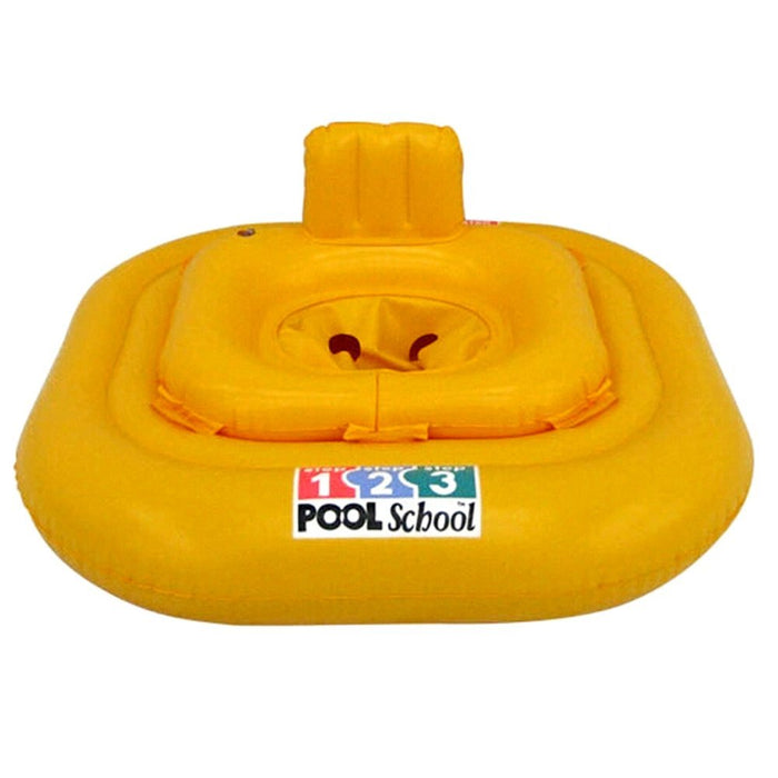 Summer Fun Water Play Entertainment INTEX 56587 Swimming School 2 Air Chamber Safety Baby Float Children's Seat Swimming Circle