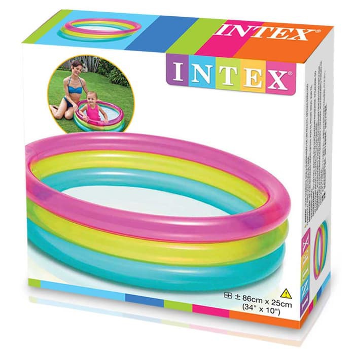 Intex 57104 - Pool Baby Rainbow  Manufacturer