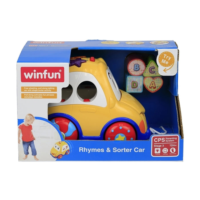 Winfun Rhymes & Sorter Car with Light & Sound