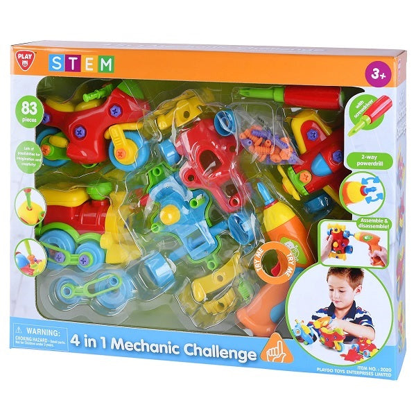 Play Go 4 in 1 Mechanical Challenge Toys