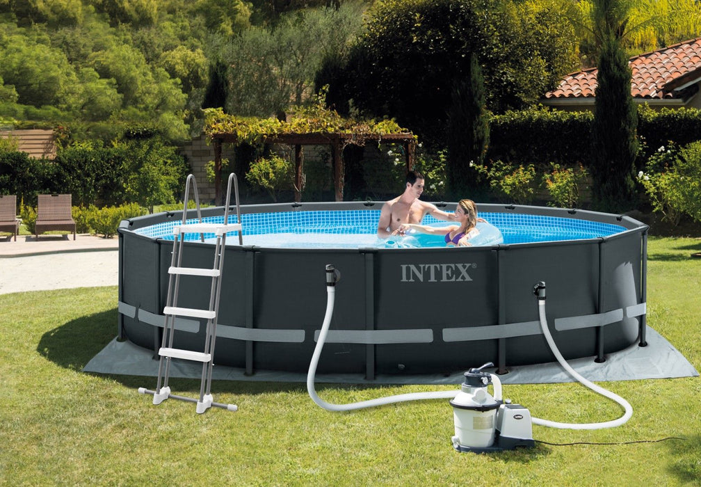 INTEX 26326 Prism Frame Pool with Accessories