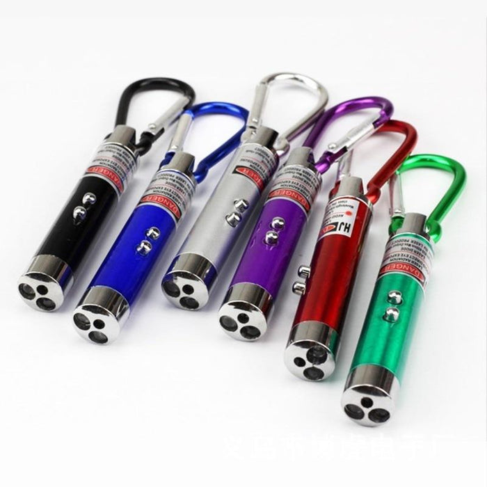 2 in 1 Laser & LED Light With Keychain