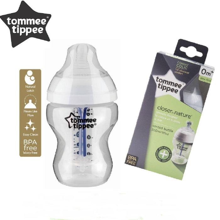 Tommee Tippee Anti-Flatulence Feeding Bottle 260ml - 421136