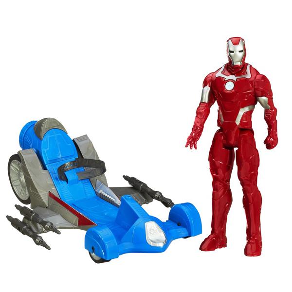 Hasbro Iron Man Figure with Battle Racer a7363