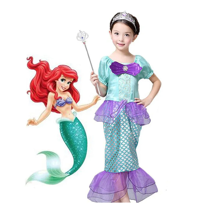 Beautiful Mermaid Princess Dress
