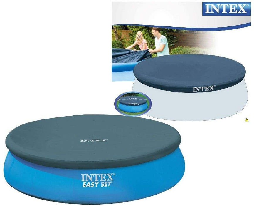 Easy Install Cover Pool by Intex, 12-Foot, Blue