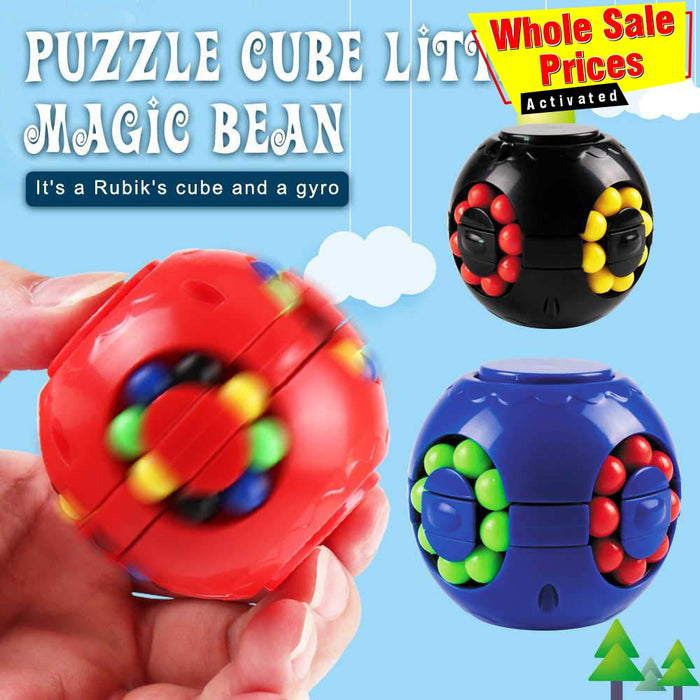 3 IN 1 Magic Beans Rotating Puzzle Cub