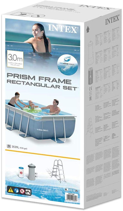 Intex 28314 Prism Frame Rectangular Swimming Pool