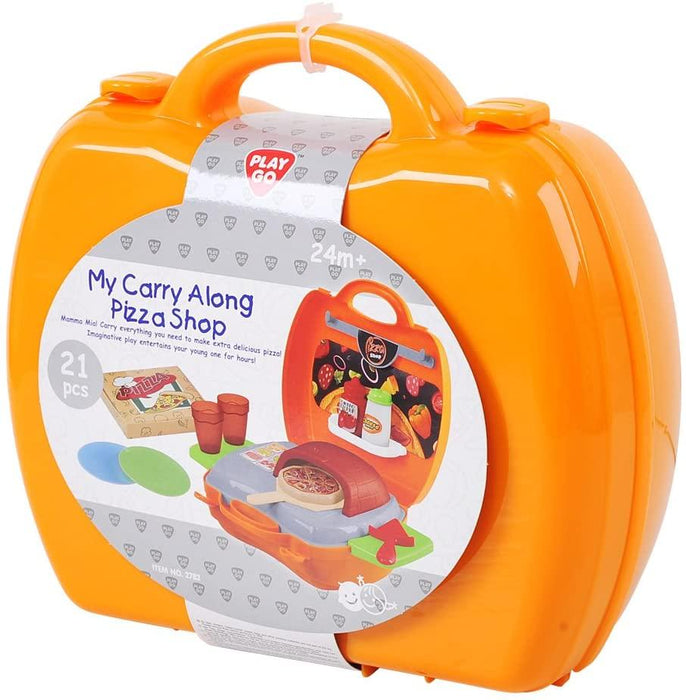 Playgo - Carry along Pizza store (21 piece) HT