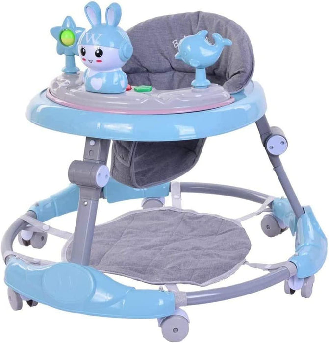 Cartoon Theme Baby Musical Walker