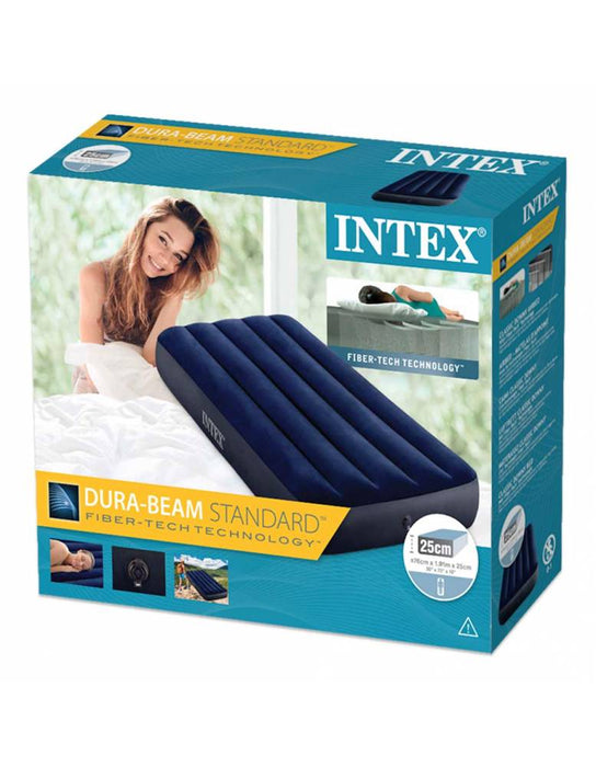 Intex 64756 Dura Beam Series Classic Downy Inflatable Airbed