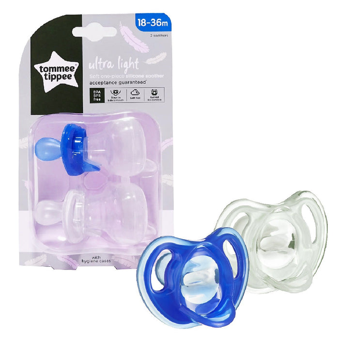 Tommee Tippee Ultra Light Silicone Soother 18 - 36M