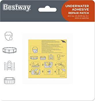 Bestway 62091 Underwater Adhesive Repair Patch 62091