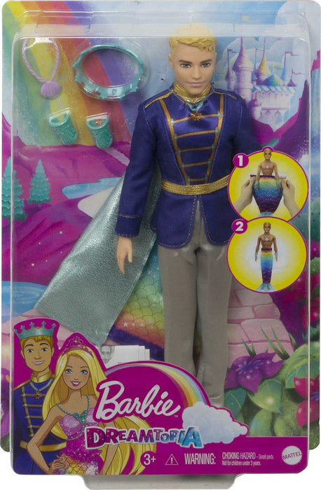 Barbie Dreamtopia 2 In 1 Prince Doll GTF93