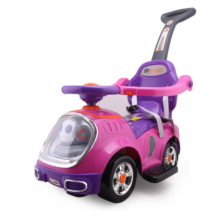 3 in 1 Baby Robot Push Car with Handle