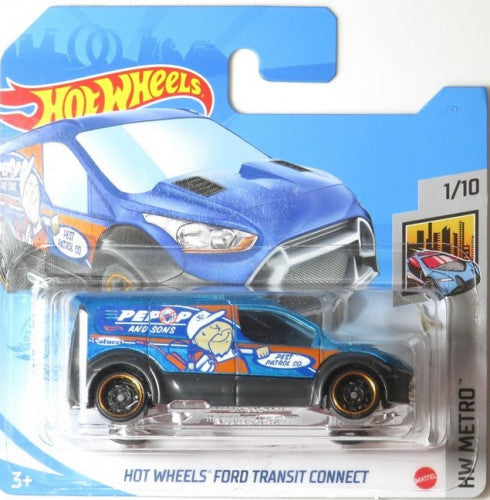 Hot Wheels Ford Transit Connect Scale 1/64 grx79