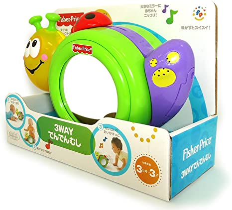 Fisher Price R8639 Baby Go 1-2-3 Crawl Along Snail