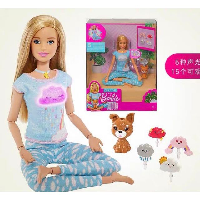 Barbie Breathe with Me Doll gmj72