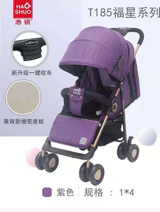 HAO SHUO Folding Baby Stroller