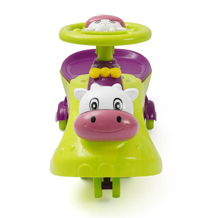 Junior Cow Theme Baby Twisting Car