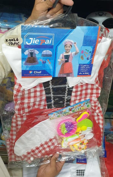 Amazing chef costume for Girls