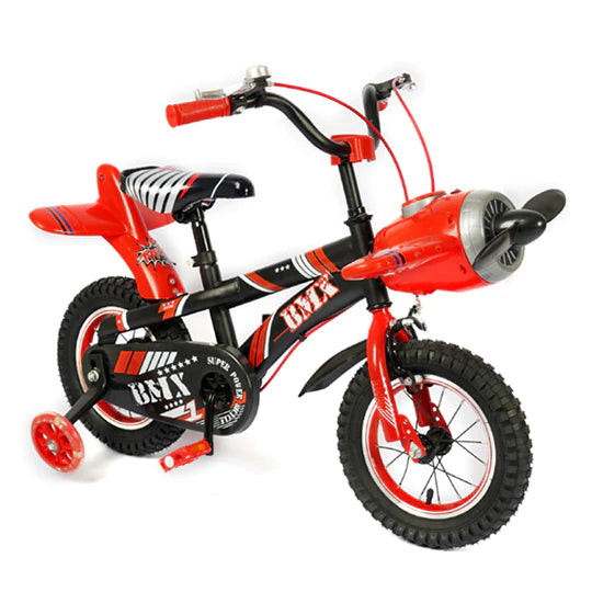 Junior Kids BMX Bicycle Airplane Theme - 12''