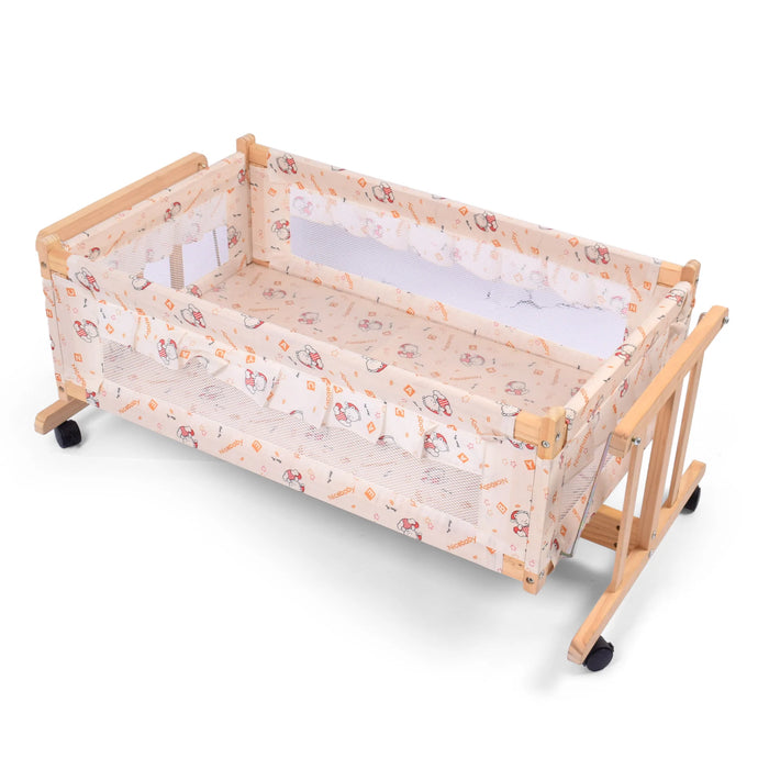 Junior 2 in 1 Wooden Baby Cot