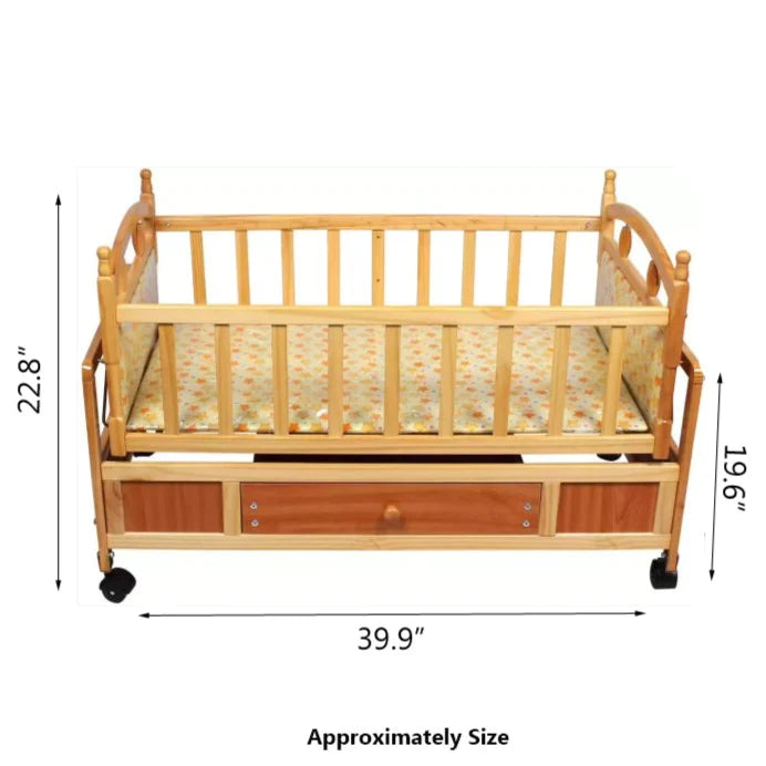 Baby Jhula Wood Buy Baby Wooden Cot Swing Online In Pakistan —