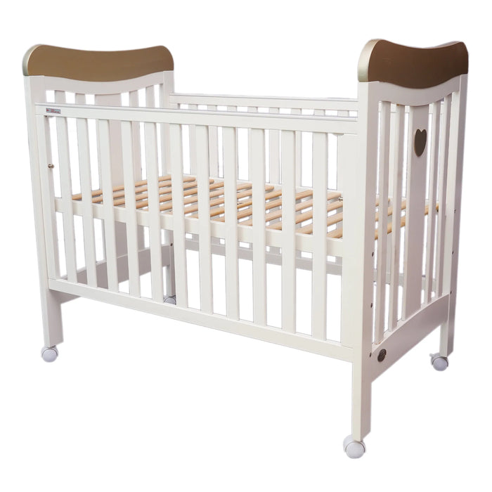 Baby Wooden Cot White