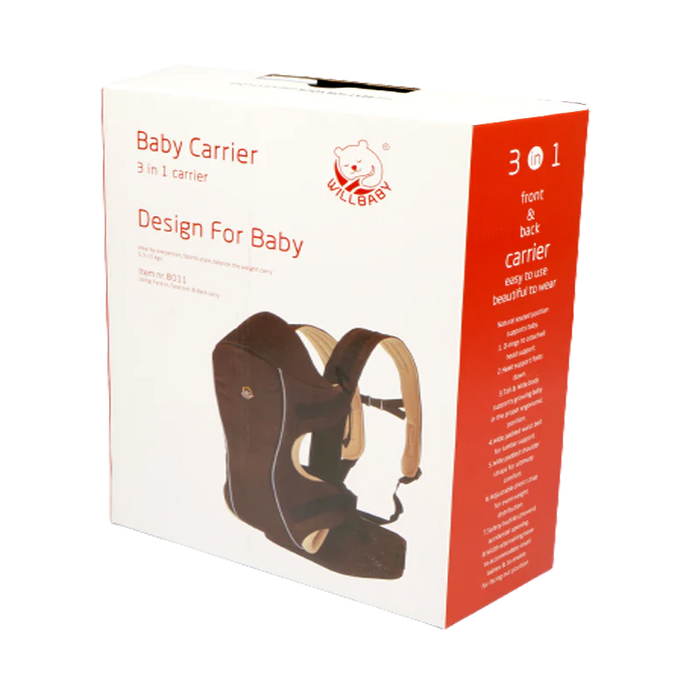 WILLBABY 3 in 1 Baby Carrier