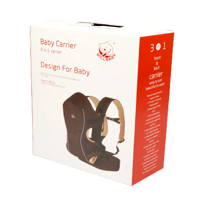 WILLBABY 3 in 1 Baby Carrier