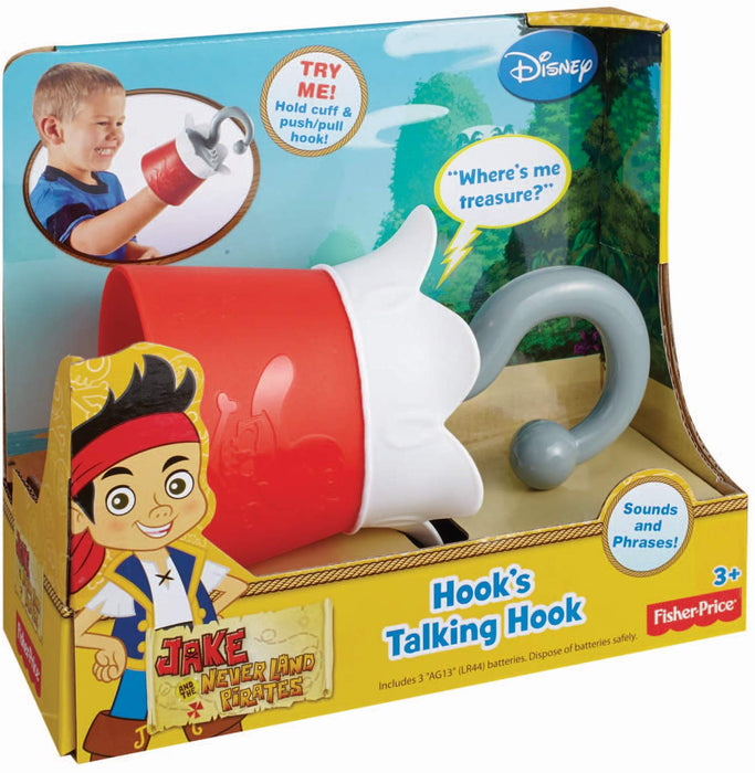 Fisher-Price Jake and Never Land Hooks Talking Hook BDH94