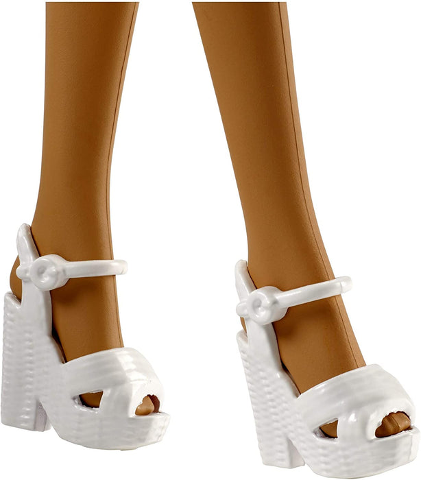 Barbie Doll and Accessories White Shoes