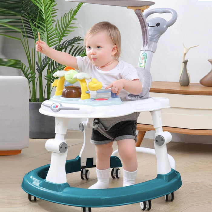 New Folding Baby Musical Walker with Handle