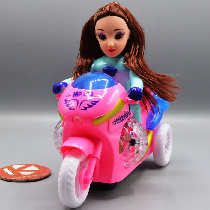 Fashion Doll Motorcycle with Light and Sound