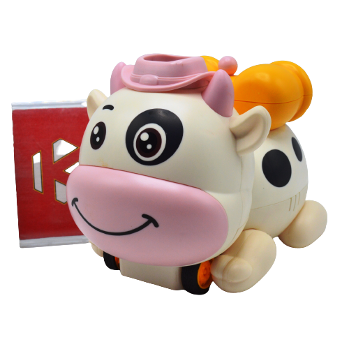 Rechargeable Remote Control Bubble Cow With Light and Sound