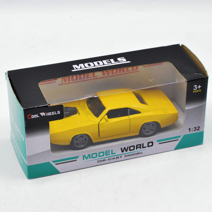 Diecast Dodge Charger Model Car 1:32 Scale Assorted Colors