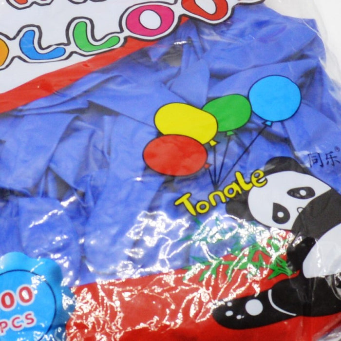 Panda Party Balloon Royal Blue Color 100 Pcs of Pack