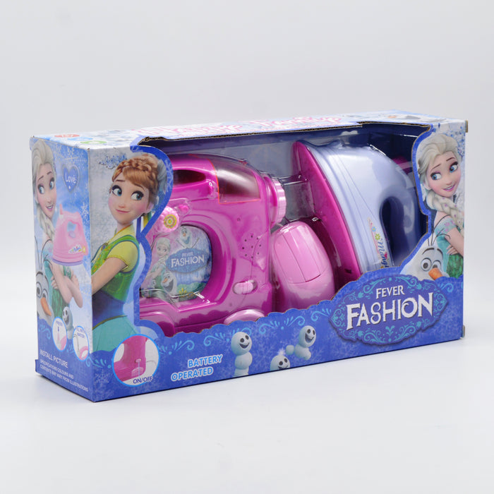 Mini Sewing Machine with Iron for kids