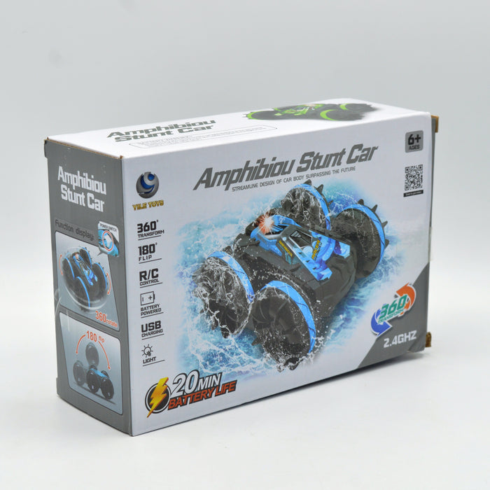 Rechargeable RC Amphibiou Stunt Car Water Proof