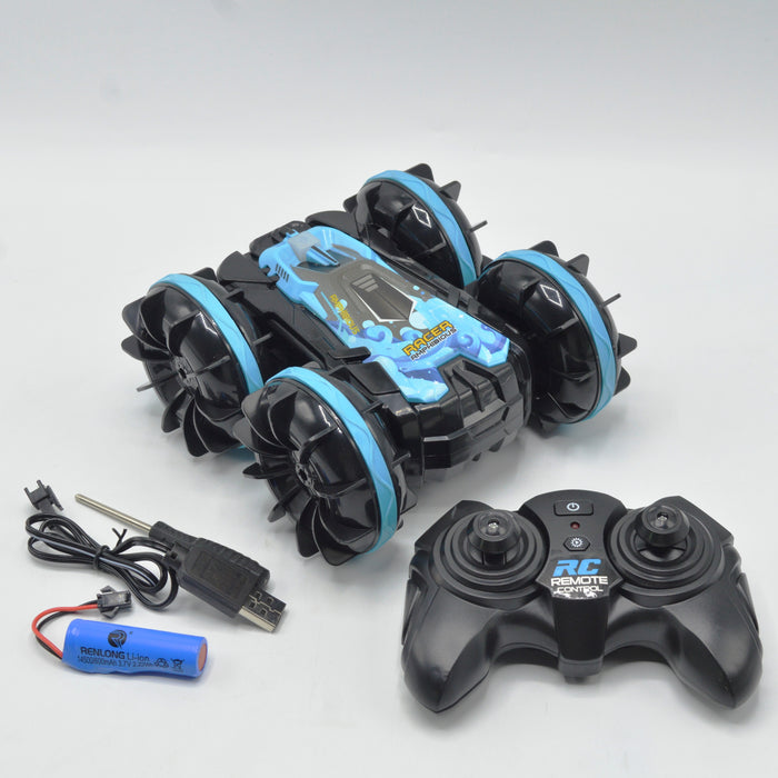 Rechargeable RC Amphibiou Stunt Car Water Proof