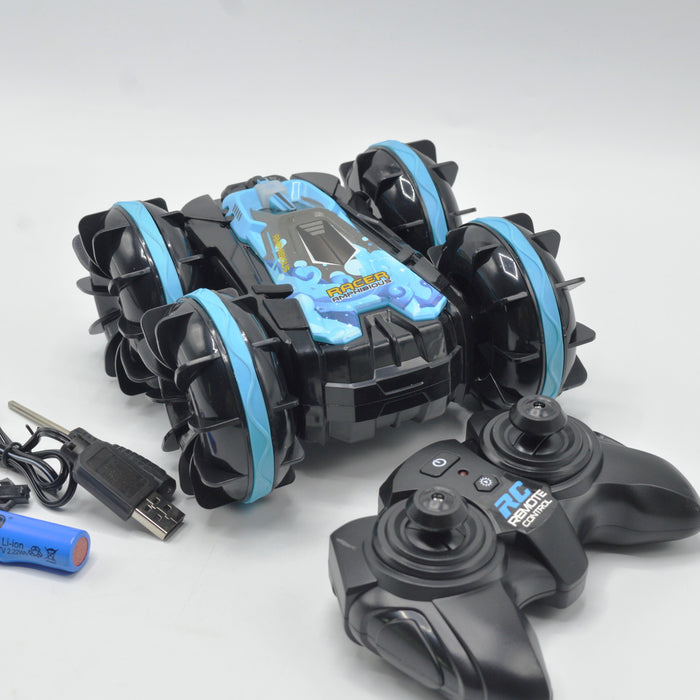 Rechargeable RC Amphibiou Stunt Car Water Proof