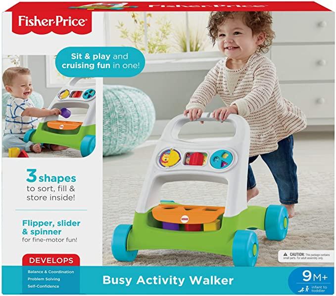 Fisher Price FYK65 Busy Walker Activity Multi-Color in Lahore