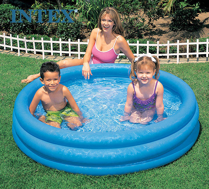 Intex 58426 Inflatable Crystal Blue Baby Indoor Outdoor Playground 58426
