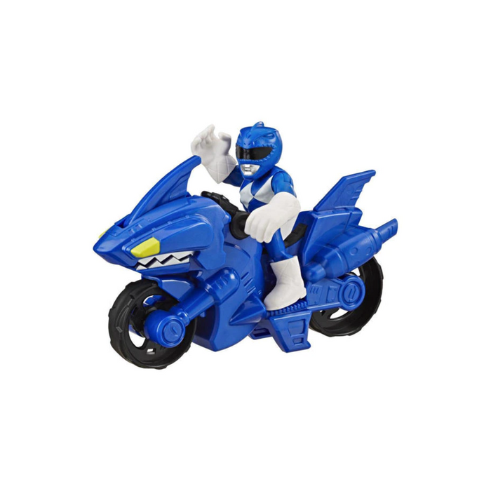 Hasbro Power Rangers Blue Ranger with Motorcycle E7792
