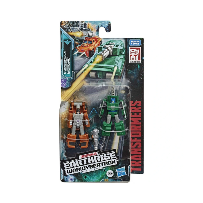 Hasbro Transformer Bombshock & Decepticon Grow E7119