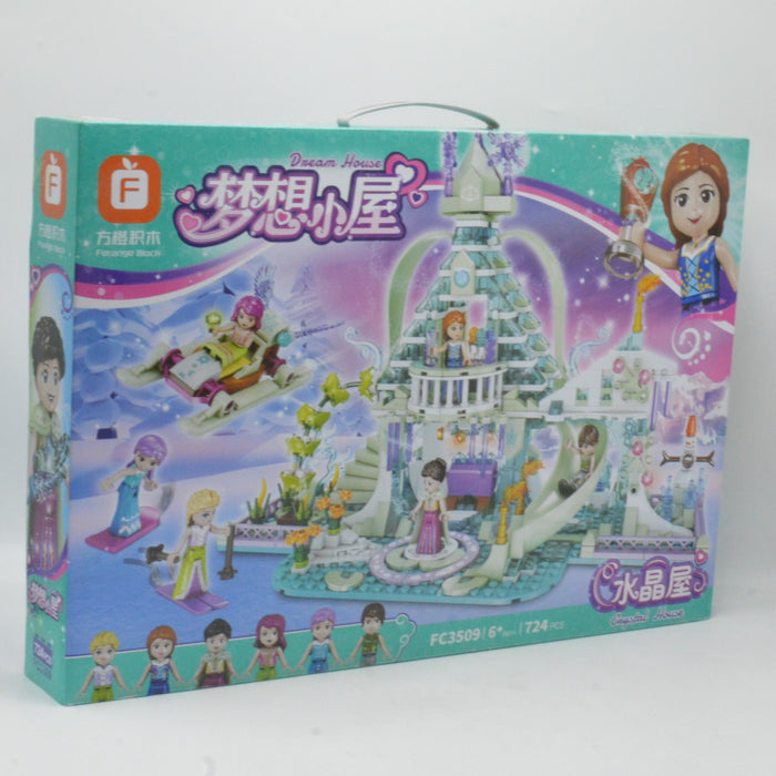 Princess Dream House Building Blocks 724 Pieces