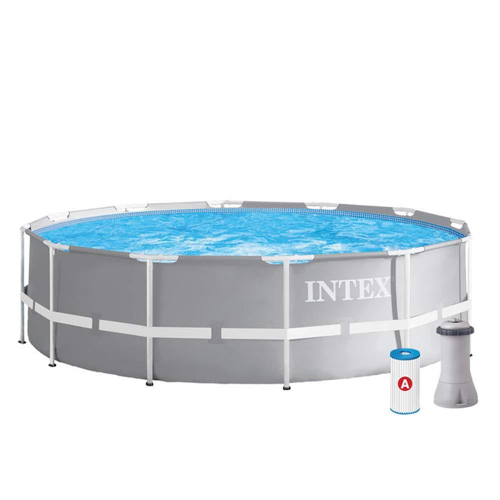 Intex 26716 Prism Frame Pool with Filter Pump [12' x 3.25"]
