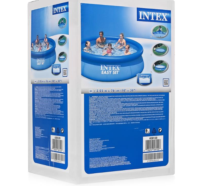Intex 28120 Easy Set Swimming Blue Pool Online in Karachi