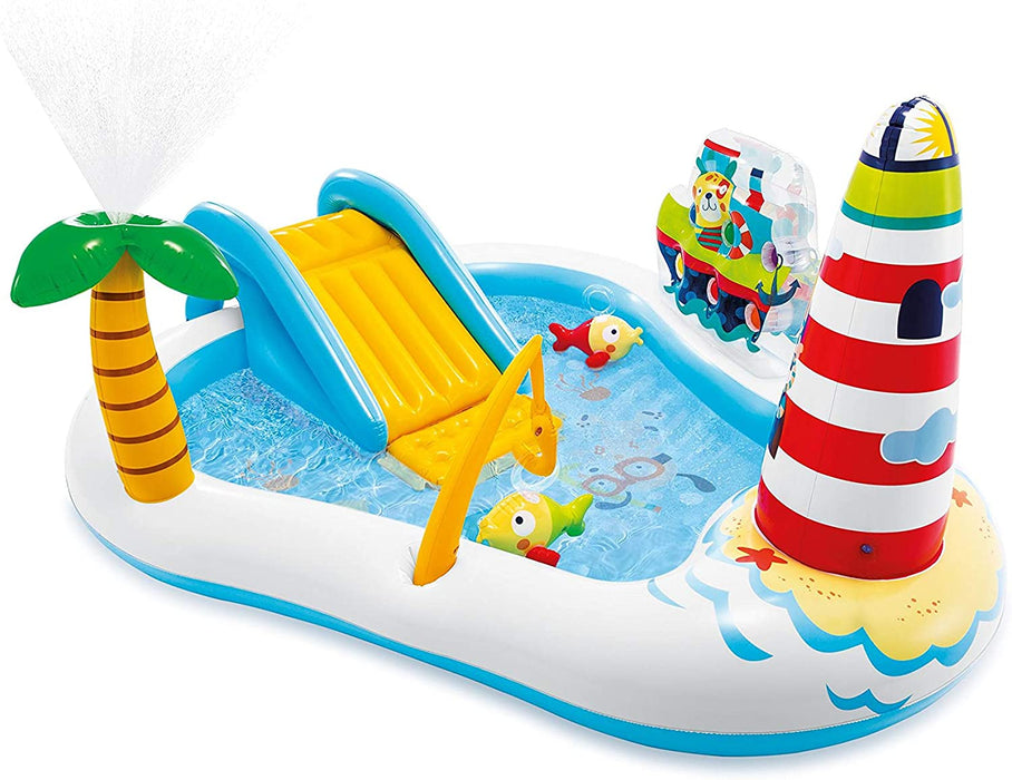 Intex 57162 Fishing Fun Play Center Inflatable Pool